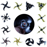 Hand Spinner Tri Fidget Metal Finger Spin Focus EDC Toys For Rotating Stress Reliever