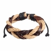 Handmade Multilayer Cannabis Woven Leather Bracelet