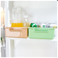 Hanging Storage Container Refrigerator Side Door Cold Storage Box Debris Storage Finishing Grid
