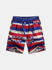 Hawaii Pure Cotton Flag Printing Board Short