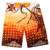 Hawaiian Gradient Plaid Board Short