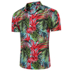 Hawaiian Short Sleeves Flower Printing Shirt