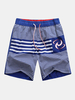 Hawaiian Style Holiday Seaside Quickly Dry Icy Breathable Board Shorts for Men