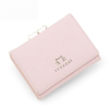 Heart Decortional Short Wallet Card Holder Purse For Women