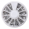 Heart Flower Star Glitter Rhinestones Nail Art Decoration Wheel