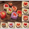 Heart Shape Cake Microfibre Absorbent Towel Festival Valentine Weeding Gift Party Decor