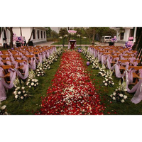 Heart Silk Rose Petals For Wedding Party Decoration Supplies