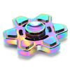 Hexagonal Rainbow Alloy Hand Spinner Focus Fidget Desk Toy 3D EDC Stress