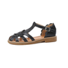 Hollow Out Buckle Flat T-Strap Casual Sandals For Women