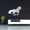 Home Art Decals DIY Acrylic Mirror Running Horse Wall Stickers Bedroom Living Room Home Decor