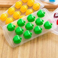 Homemade Popsicle Molds Fruit Mold Silicone Ice Cube Tools Ice Cream Ice Molds Cake Mould Tools