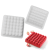 Honana CF-BW21 Square Bubble Design Silicone Mousse Cake Mold Baking Pastry Bread Cheesecake Mould