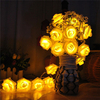 Honana DX-333 20 LED Rose Flower Fairy String Lights Cable Battery Powered Wedding Home Decoration