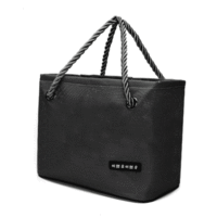 Honana HN-B70 Multifunctional Woven Storage Bag Shopping Bag Toiletry Cosmetics Travel Beach Tote