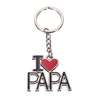 I Love Papa Alloy Enamel Keychain Best Gift for Father