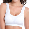 Ice Silk Seamfress Raw Cut Yoga Sleeping Running Tank Top Racerback Sports Bras