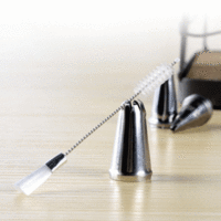 Icing Piping Nozzles Brush Stainless Steel Small Mouth Cleaning Brush Baking Tool