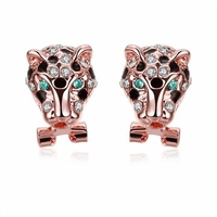 INALIS® Women Earrings Leopard Rhinestone Earrings