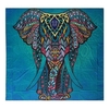 Indian Mandala Elephant Tapestry Wall Hanging Blanket Beach Towel Throw