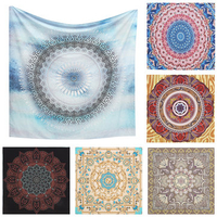 Indian Mandala Tapestry Beach Towel Printed Wall Hanging Blanket Camping Travel Sheet