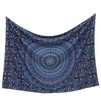 Indian Mandala Tapestry Hippie Beach Towel Wall Hanging Blanket Bohemian Bedspread Dorm Decor
