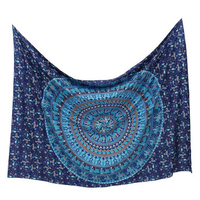 Indian Mandala Tapestry Hippie Beach Towel Wall Hanging Curtain Bohemian Bedspread Dorm Decor