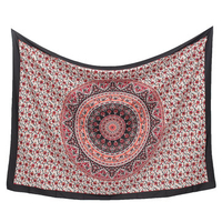 Indian Mandala Tapestry Hippie Wall Hanging Blanket Beach Towel Bohemian Bedspread Dorm Decor
