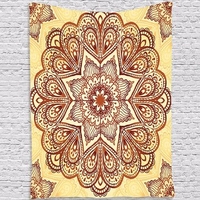 Indian Mandala Tapestry Wall Hanging Blanket Beach Towel Throw Bohemian Bedspread Decor
