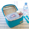 Insulated Cooler Lunch Tote Bag with Handle Travel Picnic Handbag Zipper Storage Containers
