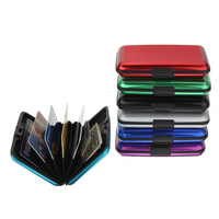 IPRee Outdoor Travel Pocket Cardfile Business ID Credit Card Wallet Holder Case