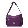 Jinqiaoer Women Casual Waterproof Nylon Multi-Pocket Shoulder Bag Crossbody Bag