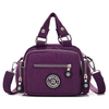 Jinqiaoer Women Multi-pocket Handbag Nylon Waterproof Lightweight Shoulder Bags Crossbody Bags