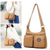 Jinqiaoer Women Nylon High-End Crossbody Bag Newest Pocket Shoulder Bag