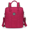 Jinqiaoer Women Nylon Satchel Bag Backpack Students Rucksack Crossbody Bag