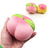 Jumbo Peach Squishy 10cm Slow Rising Soft Fruit Collection Gift Decor Toy