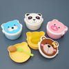 Kawaii ABS Office Household Bento Box Themed Dishes Lunch Box