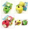 Kawaii Squishy Apple Toy Slow Rising Fruit Phone Bag Strap Pendent Decor Gift