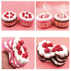 Kawaii Squishyfun Super Slow Rising Strawberry Cake Squeeze Toys Fun Gift