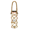 KCASA KC-BC010 Colorful Multifunctional Mesh Water Bottle Carrier Bag Travel Climbing Survival Rope