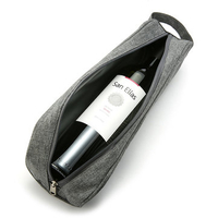 KCASA KC-BC04 Insulated Cooler Wine Bottle Carrier Tote Bag Travel Camping Drinks Storage Organizer