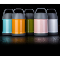 KCASA KC-BCH05 Portable Insulation Lunch Box Stainless Steel Thermal Bento Box Food Container