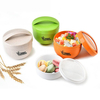 KCASA KC-BCH18 800mL Round Wheat Fiber Lunch Box Portable Eco-friendly Healthy Food Container Tote