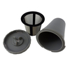 KCASA KC-COFF08Keurig K-Cup Black Refillable Coffee Capsule Cup Reusable Refilling Filter