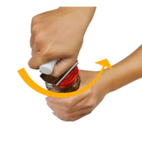 KCASA KC-CP01 Professional Ergonomic Manual Stainless Steel Can Opener Jar Lid Grid Wrench Remover