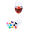 KCASA KC-GC03 12Pcs Silicone Christmas Style Magnetic Wine Charm Wine Glasses Drink Maker Bar Tools