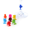 KCASA KC-GC07 8Pcs Silicone Glass Shape Wine Charm Wine Glasses Cocktail Drinks Maker Bar Tools