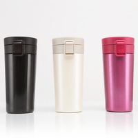 KCASA KC-IC02 Stainless Steel Vacuum Flasks Bounce Cover Coffee Thermos Mug Travel Bottle Insulation Cup