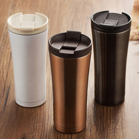 KCASA KC-IC03 Car Stainless Steel Vacuum Flasks Coffee Thermos Mug Travel Bottle Insulation Cup