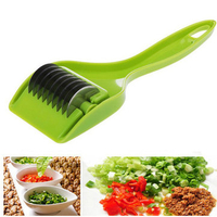 KCASA KC-MS06 Stainless Steel Green Onion Slicer Vegetable Garlic Cutter Shredder Kitchen Tools