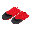 KCASA KC-PG05 1Pcs Cotton Long Oven Mitts Microwave Oven BBQ Heat Resistant Potholder Gloves